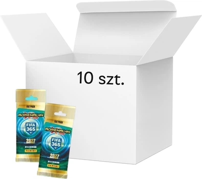 Zestaw kart kolekcjonerskich Panini FIFA 365 Adrenalyn XL 2027 FatPack 10 szt. (8051708038996)