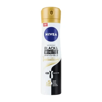 Антиперспірант жіночий Nivea Чорне і Біле Невидимий гладкий шовк 150 мл