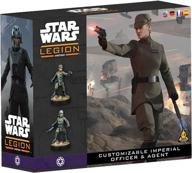 Доповнення до настільної гри Atomic Mass Games Star Wars Legion 2.0: Кастомізований імперський офіцер та агент (англійське видання) SWQ09 (841333131944)