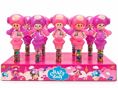 Драже Crazy Doll + іграшка 10г / 15 шт