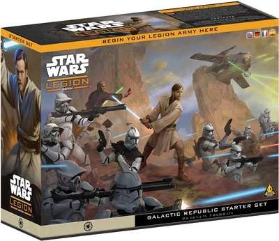Gra planszowa Atomic Mass Games Star Wars Legion 2.0 Galactic Republic Starter Set (wersja angielska) (841333132040)