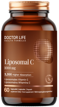 Witamina C Doctor Life Liposomal C 1000 mg 60 kapsułek (5908062065225)