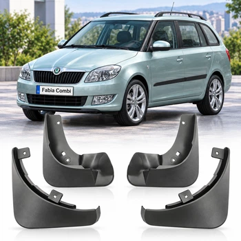 Бризковики для Skoda Fabia 2 Mk2 / 5J Roomster 2011-2014 у кузові Combi універсал (OEM: KEA720001, KEA 720 001)