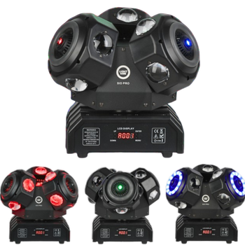 Ruchomy multiefekt świetlny 5w1 Light4Me SID PRO