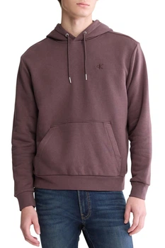 Мужское худи на флисе Calvin Klein 54(2XL) Коричневый (158136)