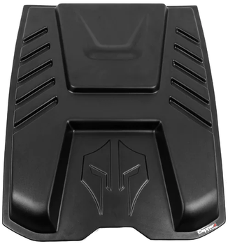 Накладка на капот ABS пластик для Nissan Navara/NP300 2016-2024
