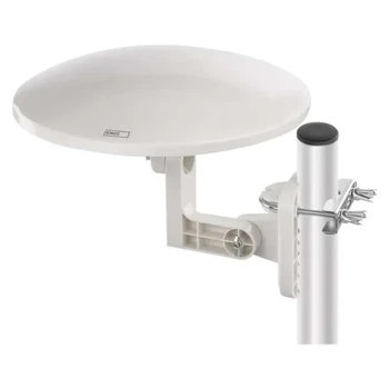 Антенна наружная EMOS J0803 универсальная, V900, DVB-T2, FM, DAB, 0-80 км, 360°, фильтр LTE/4G/5G