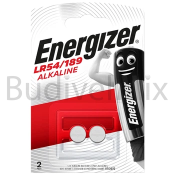 Батарейки ENERGIZER LR54/189 Alkaline лужні 2 шт