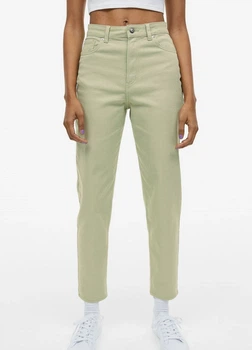 Штани H&M 18413 Світлий зелений 34 (1051)