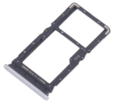 Держатель Sim-карты и карты памяти Xiaomi Redmi 15 4G Titan Gray на две Sim-карты High Copy