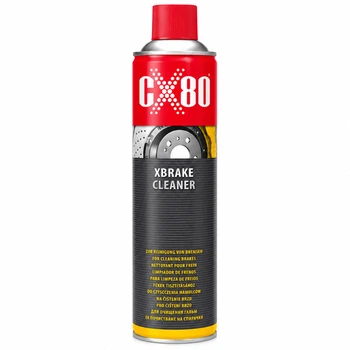 Очищувач гальм, дисків, колодок, супортів, знежирювач CX80 XBRAKE CLEANER (600 мл) (xx)