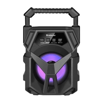 Портативная колонка G98, Black, 5 Вт, Bluetooth 5.0, USB-А/USB-C, AUX, MicroSD до 32 ГБ Defender (teh0034066)