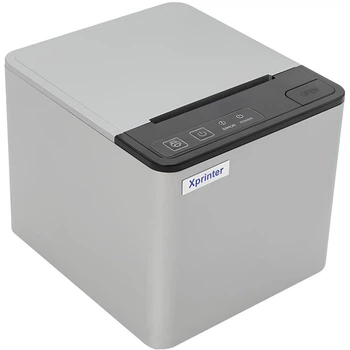 Принтер чеків Xprinter (термодрук, 260мм/с, стрічка 80мм, USB+WiFi, авторізак,чорний) (XP-Q809K)