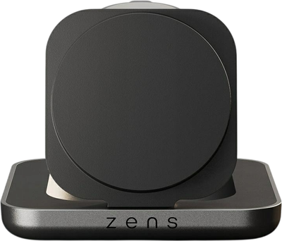 Бездротова зарядна станція Zens Nightstand Charger Pro 2 Qi2 15W + Apple Watch 5W Чорна (8720618634801)