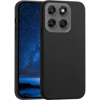 Силиконовый (TPU) чехол Deexe Matte Case для Motorola Moto G77 / Moto G67 - Black