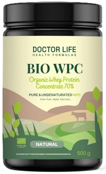 Протеїн Doctor Life Whey Protein BIO WPC порошок 500 г Natural (5905692385976)