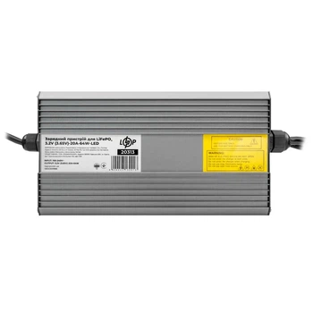 Зарядний пристрій LogicPower для LiFePO4 акумуляторів 3.2V 20A 64W з LED