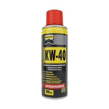 Мастило багатофункціональне KRAFT KF001 KW-40 аерозоль 200ml