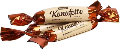 Цукерки ROSHEN Konafetto bianco вагові ( Конафетто ) 0.250кг