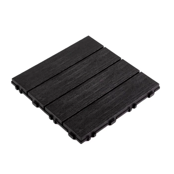 Плитка для тераси Uni-Floor PCV Eco Антрацит 29 x 29 x 2 см