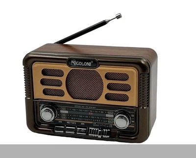 Радіоприймач з Bluetooth та сонячною панеллю Golon RX-BT6061S (49557-RX-BT6061S_367)