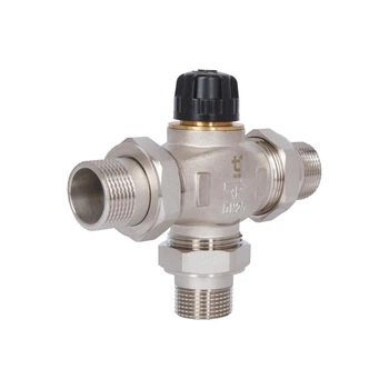 Кран трехходовой распределительный без термоголовки Thermo Alliance Forte (M30x1,5; 30-70°С) 1" (11/4") TAF362W2532