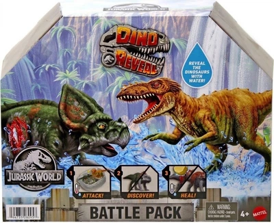 Набір фігурок Mattel Jurassic World Dino Reval Battle 2 шт JDC59 JDC62 (194735280957)