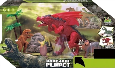 Zestaw figurek Maksik Dinosaur planet 4 szt BEA9639 (6920178289639)