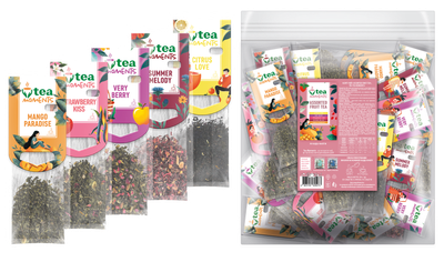 Чай Tea Moments, Assorted Fruit Tea (Асорті фруктового чаю), 50 шт Х 2,2 г