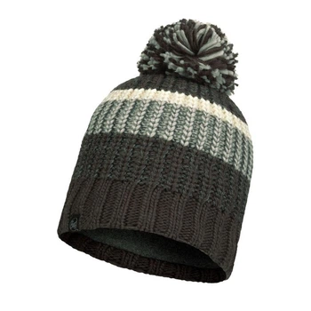 Шапка Buff Knitted & Fleece Hat Stig чоловіча Grey One Size сіра