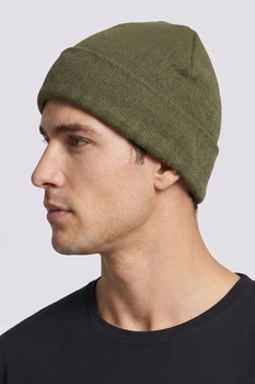 Чоловіча Шапка Sun`s House розмір: one size Зелений (арт. KN-51-khaki)