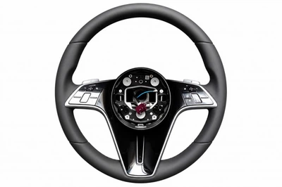 Кермо Maybach-Style (чорний -2026 сірі кнопки, 3pin) для Mercedes C-class W204 2007-2015 рр