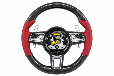Кермо (Карбон -2026 червоний) для Porsche Boxster/Cayman 987 2004-2011 рр