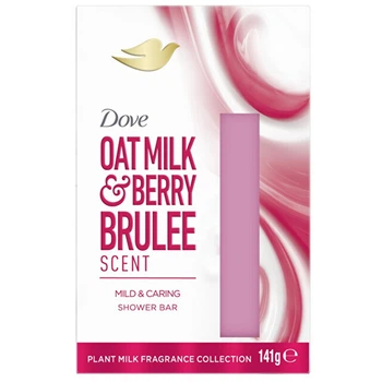 Кремовая таблетка для душа DOVE Shower Bar Oat Milk, 141 г