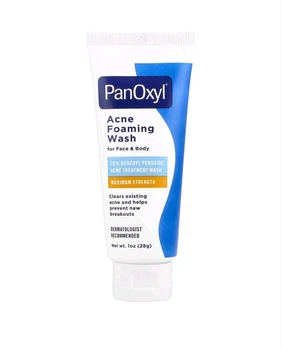 Пенка для умывания от акне для лица и тела PanOxyl Acne Foaming Wash for Face Body 28 г