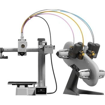 3D-принтер Bambu Lab A1 Mini Combo, FDM, PLA/ABS/PET, 180 × 180 мм, 1000 мм/с, Wi-Fi, USB
