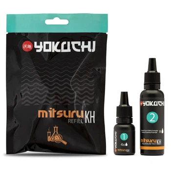 Реагент для теста карбонатной жесткости воды Yokuchi Mitsuru Aquarium Test Refill KH, 50 тестов