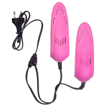 Електрична сушарка для взуття Shoes Dryer 220 В, рожева