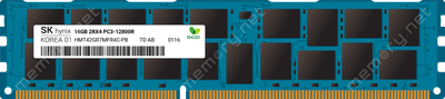 Оперативная память Hynix 16 ГБ DDR3-1600 ECC Registered RDIMM (HMT42GR7MFR4C-PB)