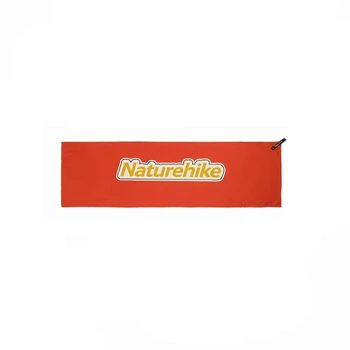 Рушник швидковисихаючий Naturehike 100х30 см поліестер помаранчевий