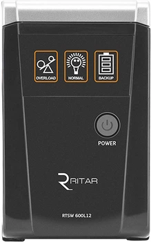 ДБЖ Ritar RTSW-600 LED 600VA 360 Вт (YT08301)