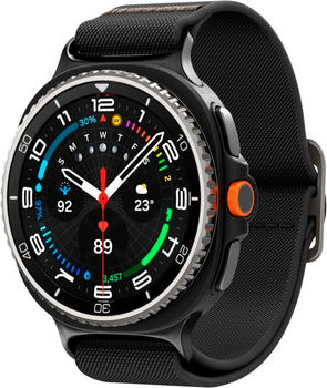 Pasek Spigen Fit Lite do Samsung Galaxy Watch 8 / Classic 40/44/46mm Black (8800283312508)