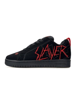 Кросівки DC x Slayer Court Graffik Black Red 37