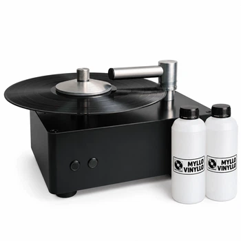 Вакуумне миття для вінілових платівок Myllo Vinyllo Mini, чорна + 2 л рідини