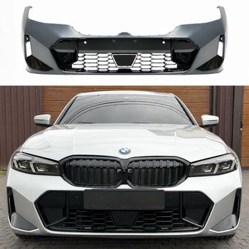 Передний бампер в сборе M paket BMW 3 series G20 G21 2023+ для BMW 3 Series G20 G21 2018- (8681)