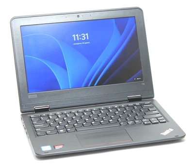 Ноутбук Lenovo ThinkPad 11e 5th Gen 8GB RAM 128GB NVMe core m3 Windows 11 Чорний Б/У