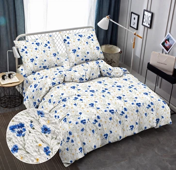 Комплект постельного белья Zastelli Полуторный 145х210 см j4855-10 Жатка (2555000016394)