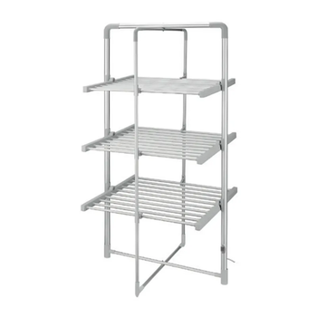 Сушарка для білизни електрична ZERIX Comfort EDC-6872-SILVER 300 Вт з підігрівом Silver (ZX6215)