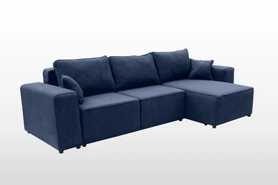 Диван HF Прадо кутовий 310х164 см Allure Navy (HF601)