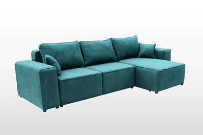 Диван HF Прадо угловой 310х164 см Allure Ocean (HF597)
